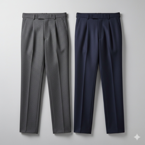 Pleated formal pants manufacturers in pune